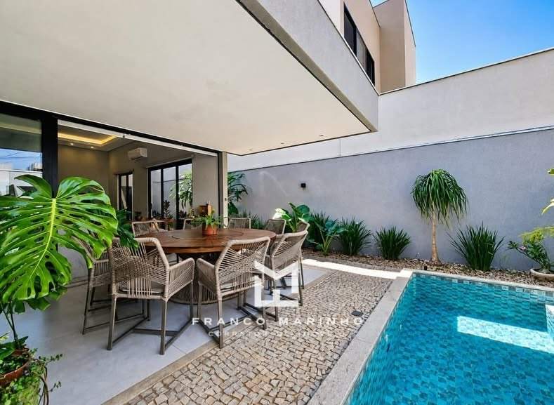 Espaço gourmet com piscina
